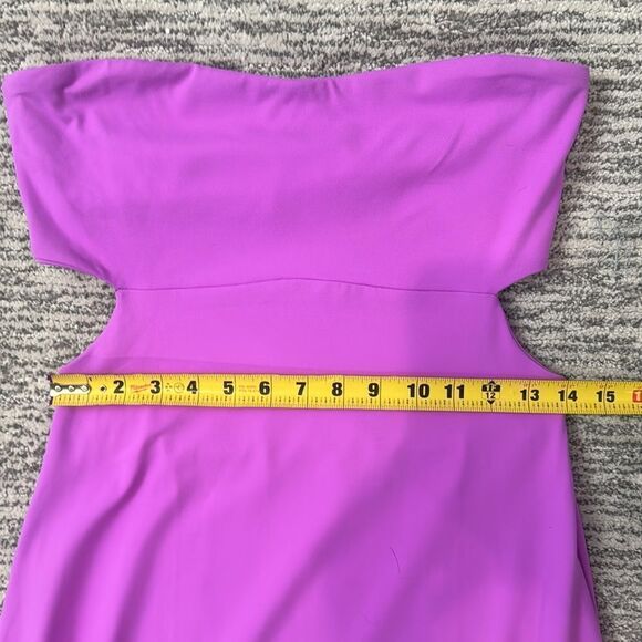 NWT Susana Monaco Open Back Maxi Dress in Snapdragon Large Revolve - Picture 9 of 12